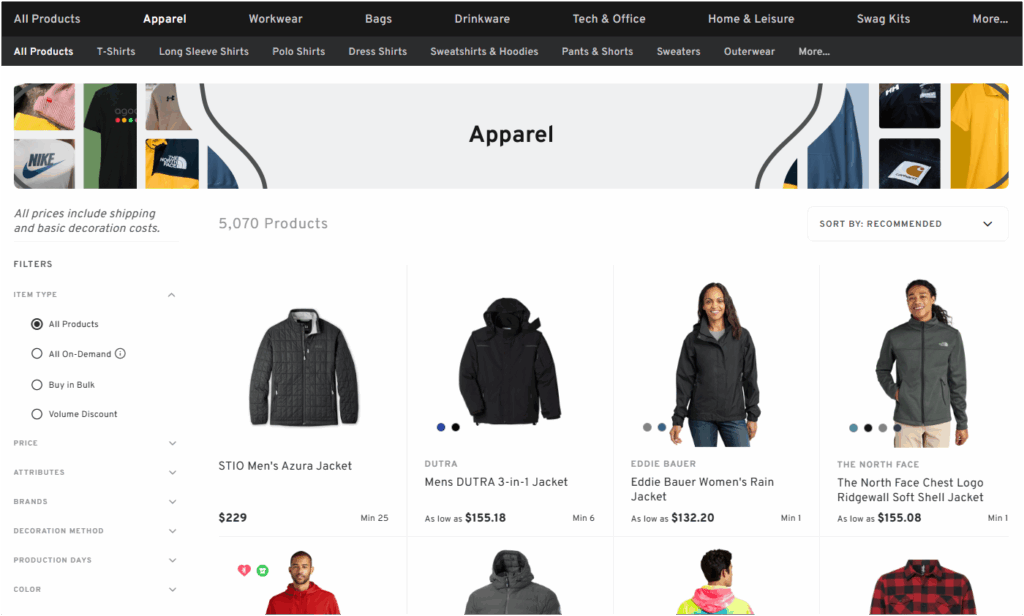 company merchandise for customer service week appreciation giveaways