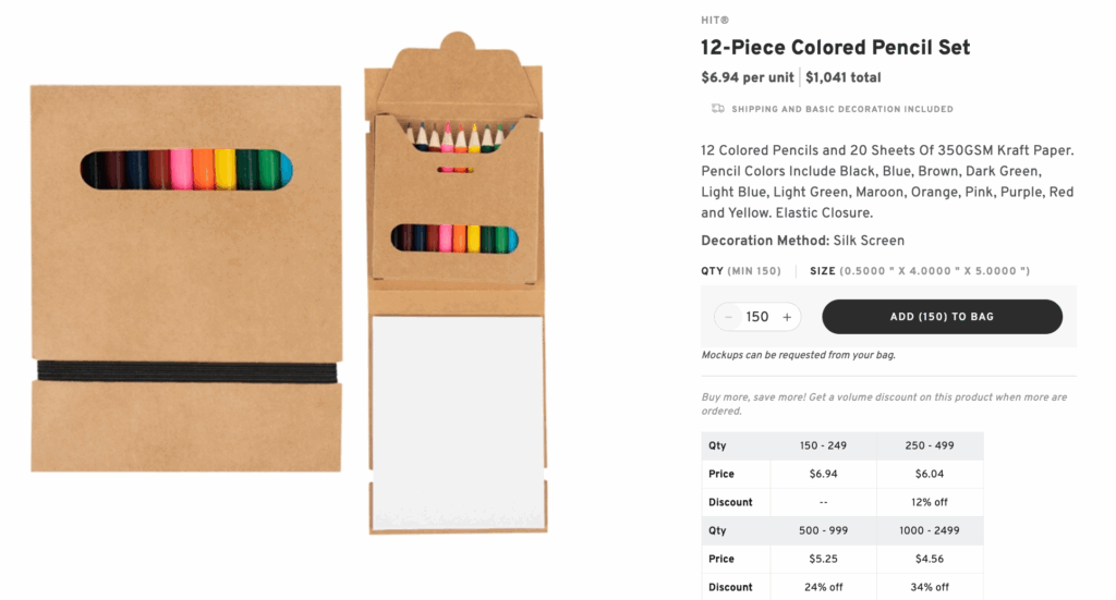 12-Piece Colored Pencil Set