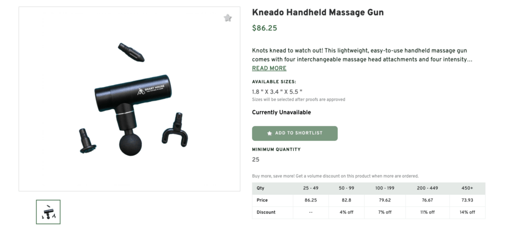 Kneado Handheld Massage Gun