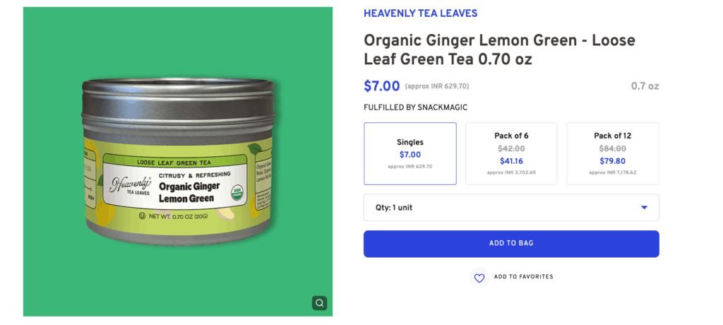 Coffee or Tea Sampler