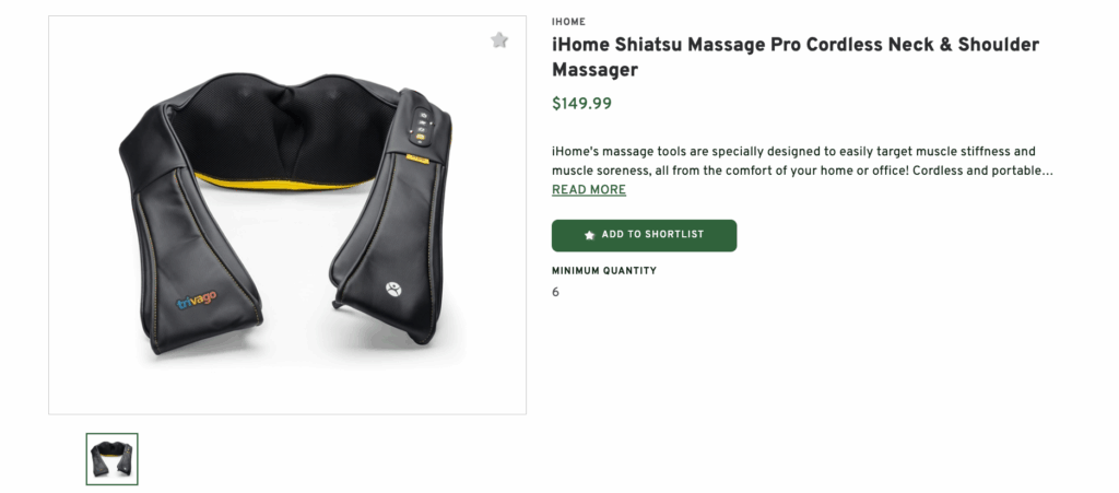Shiatsu Neck and Back Massager