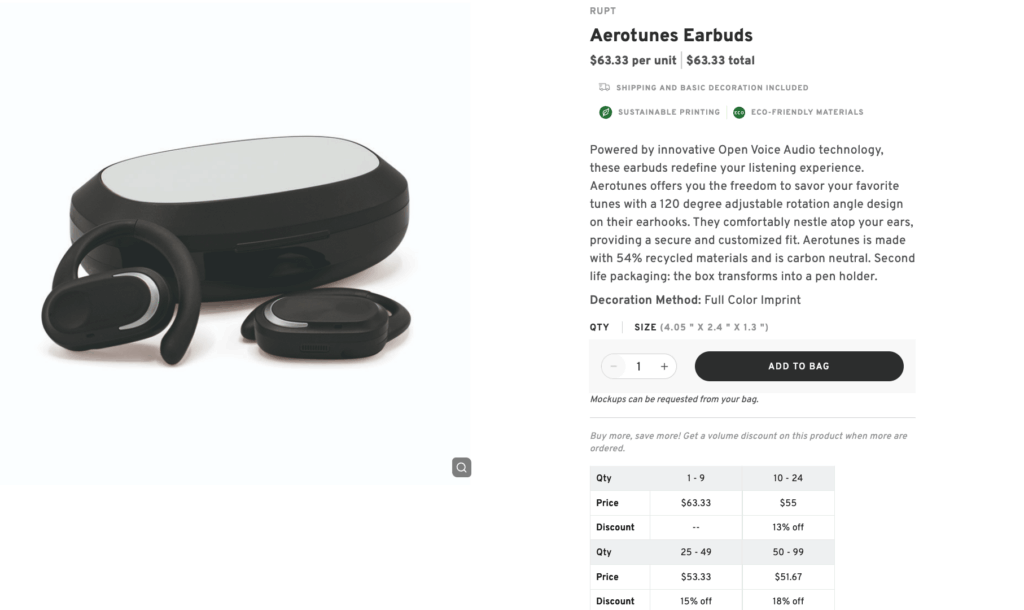 Patriotic Bluetooth Earbuds