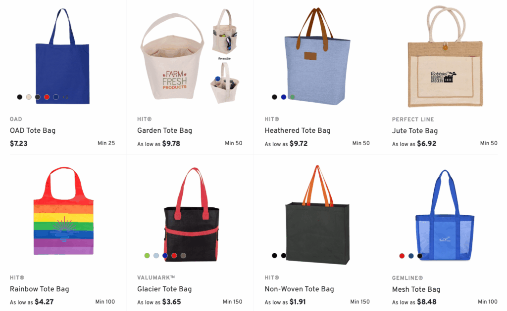 Branded Tote Bags