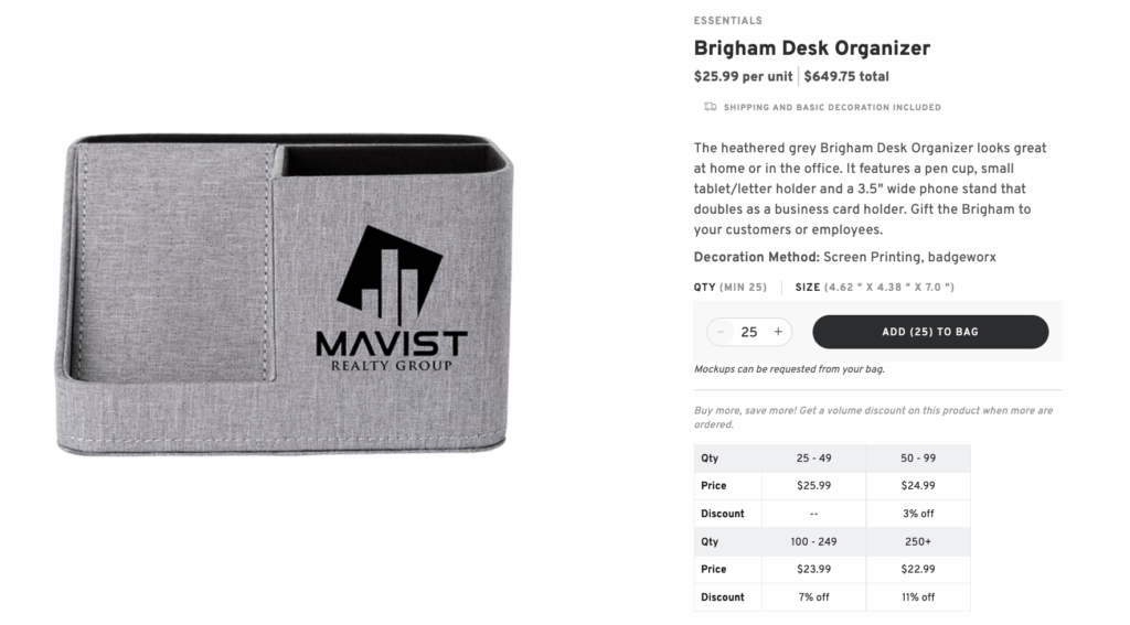 Desk Accessories Organizer