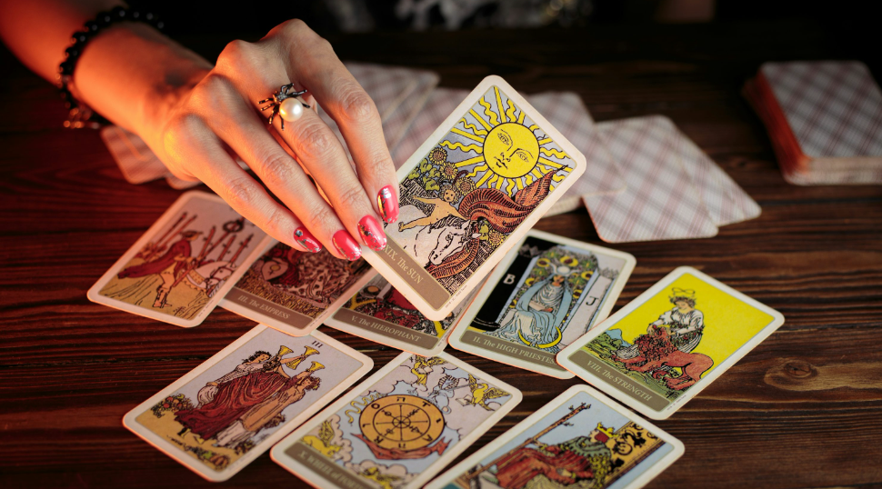 Tarot Card Reading in the Office