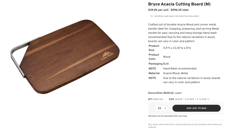 Personalized Cutting Board