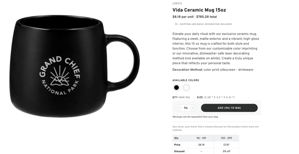 Handcrafted Ceramic Mug