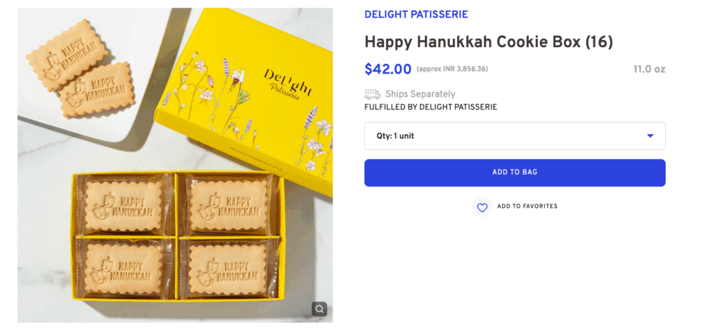 Happy Hanukkah Cookie Box (16)