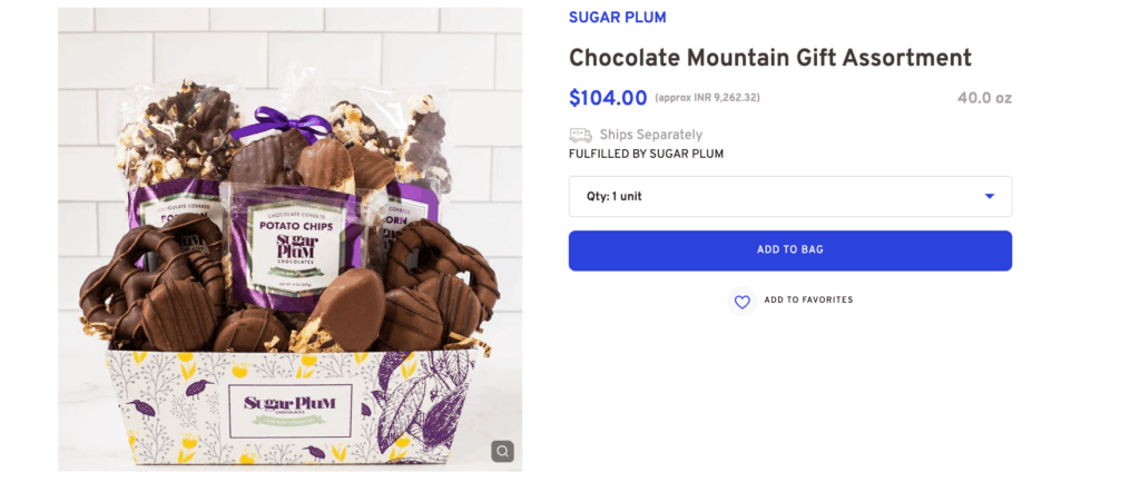 Assorted Chocolate Basket