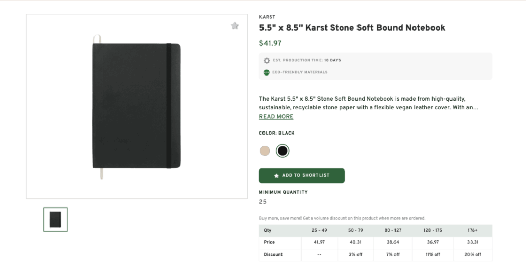 Journals or Notebook