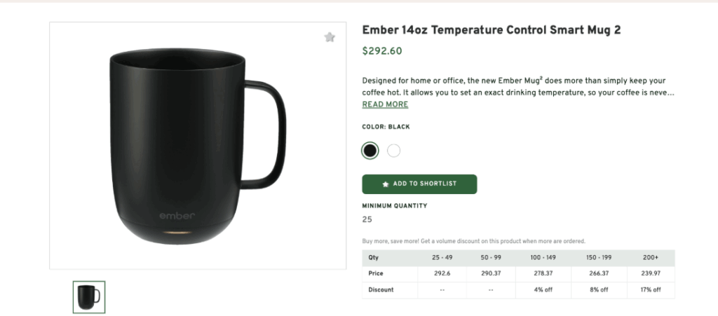 Temperature Control Smart Mug