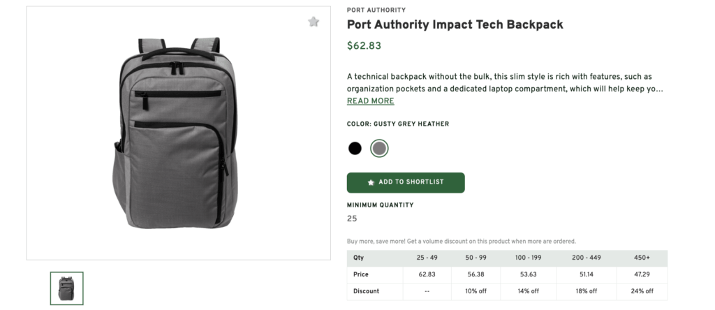 Branded Backpacks or Travel Bags