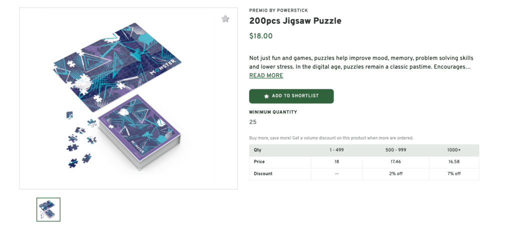 Custom Puzzle or Game Sets