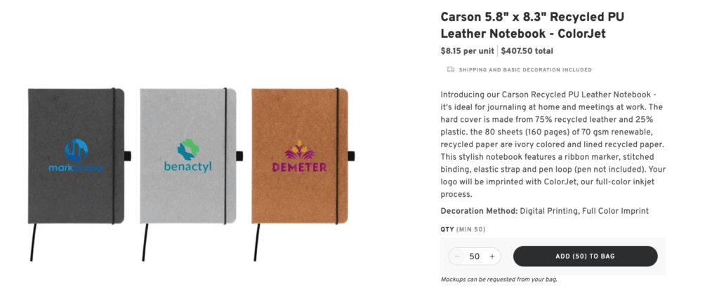 Personalized Leather Notebooks