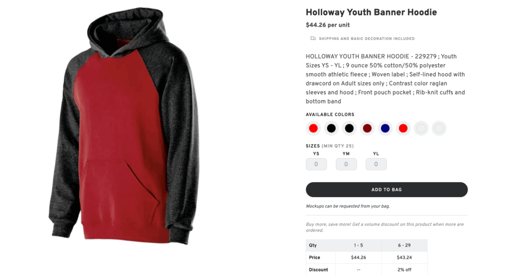 Premium Branded Hoodie