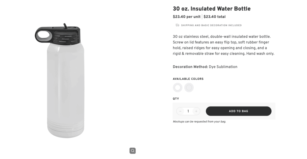 Reusable Water Bottle