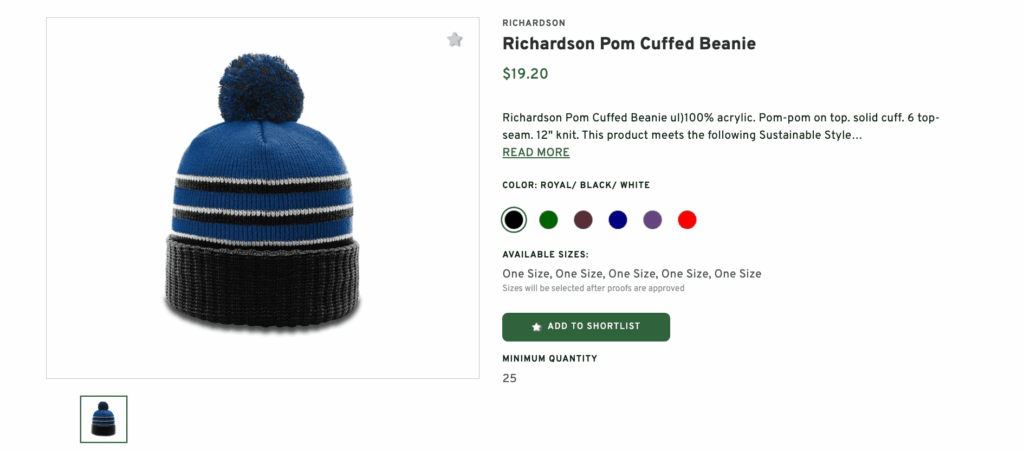Branded Beanie Hats