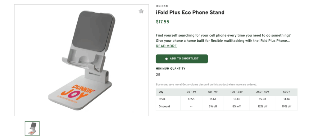 Branded Phone Stands