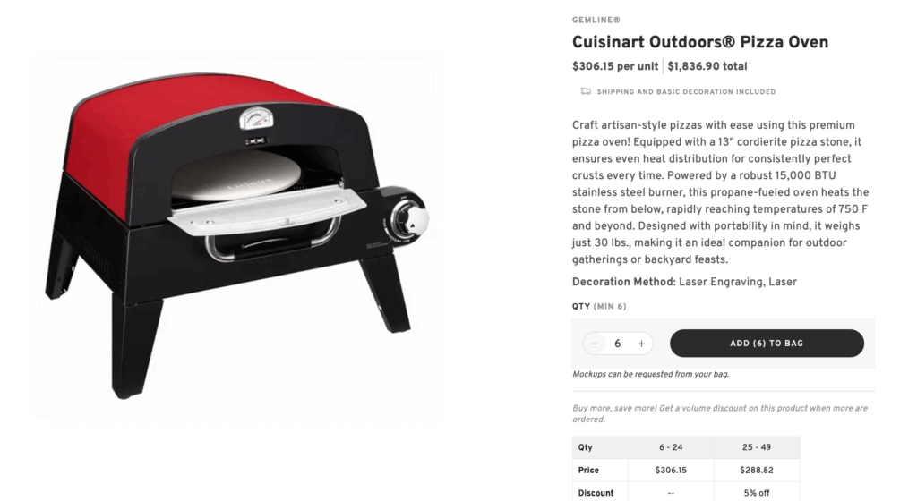 Pizza Oven - Holiday Gift