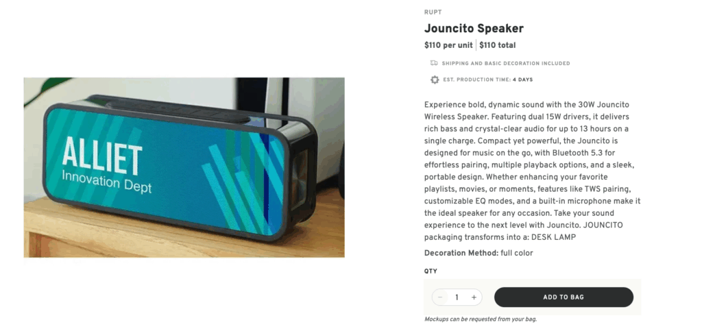 Branded Bluetooth Speakers