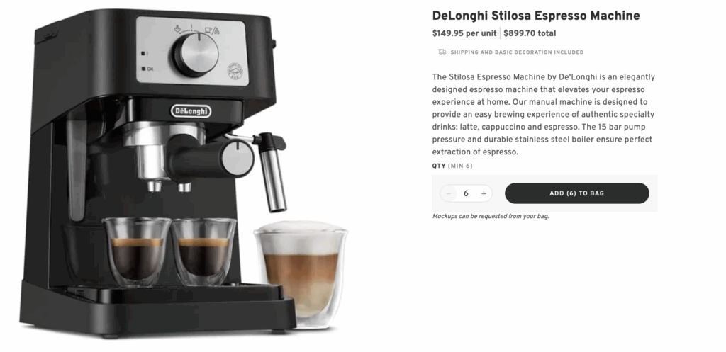 Luxe Espresso Machine