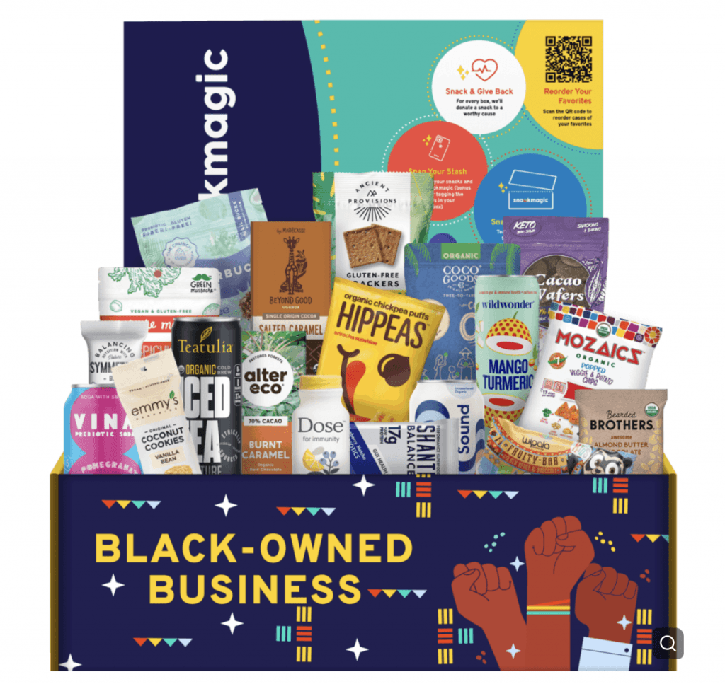 A Black-Owned Business curated box is a great Black History Month gift.