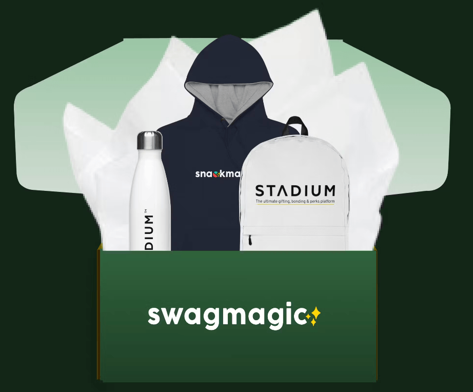 SwagMagic merch makes a great employee gift