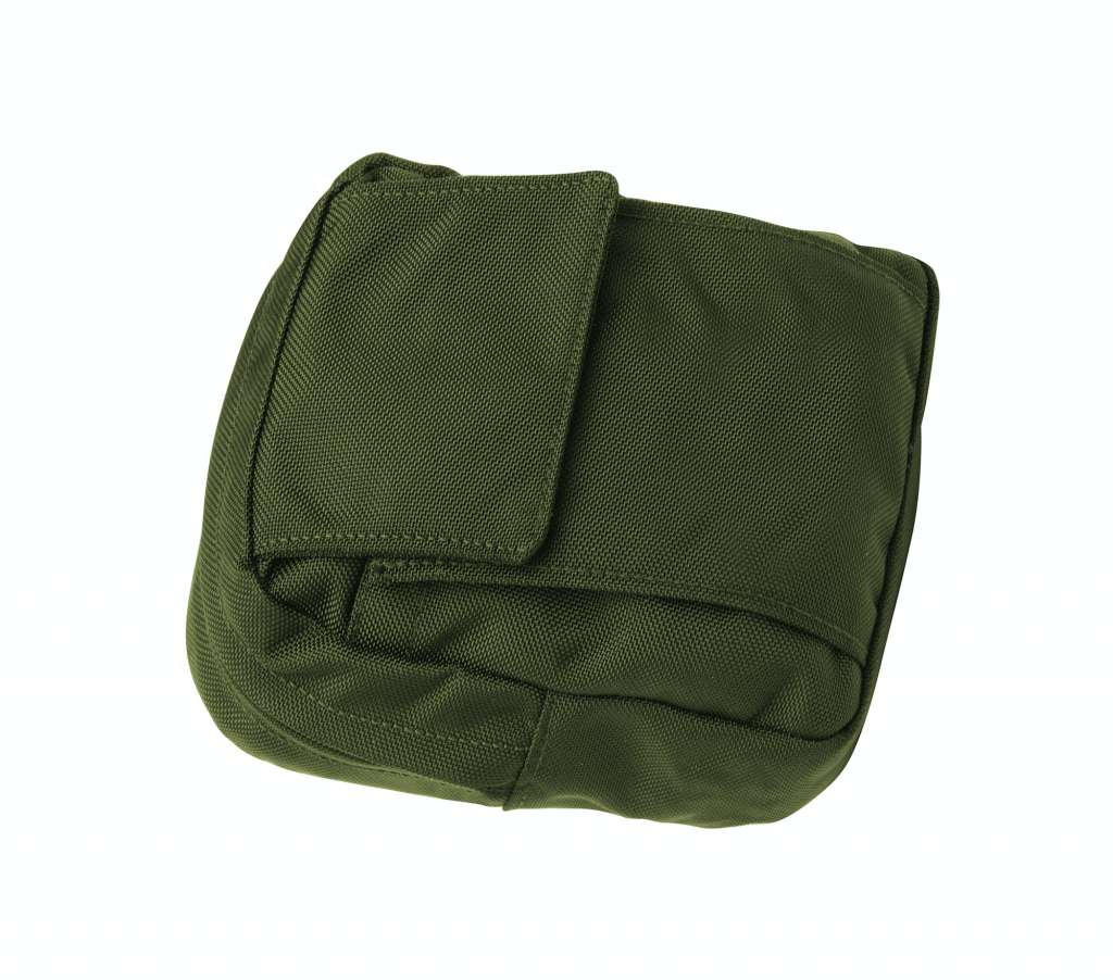 green canvas duffel bag 