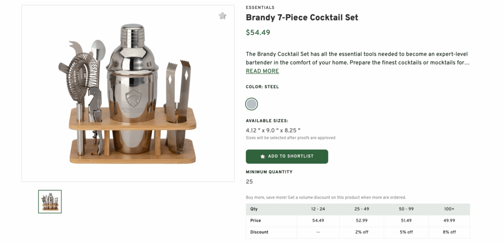 Brandy 7-Piece Cocktail Set