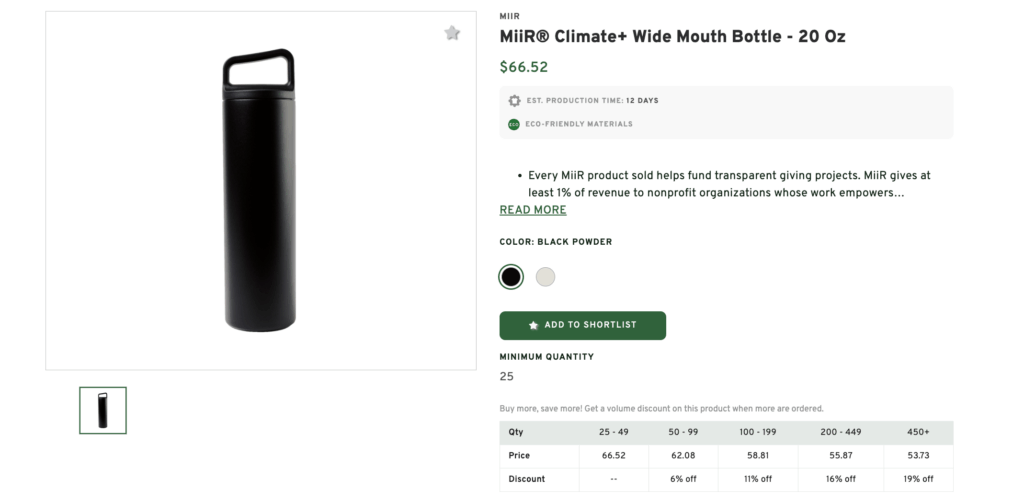 Stainless Steel Water Bottle