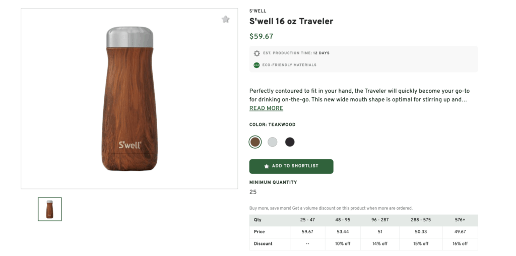 S’well 16 oz Traveler