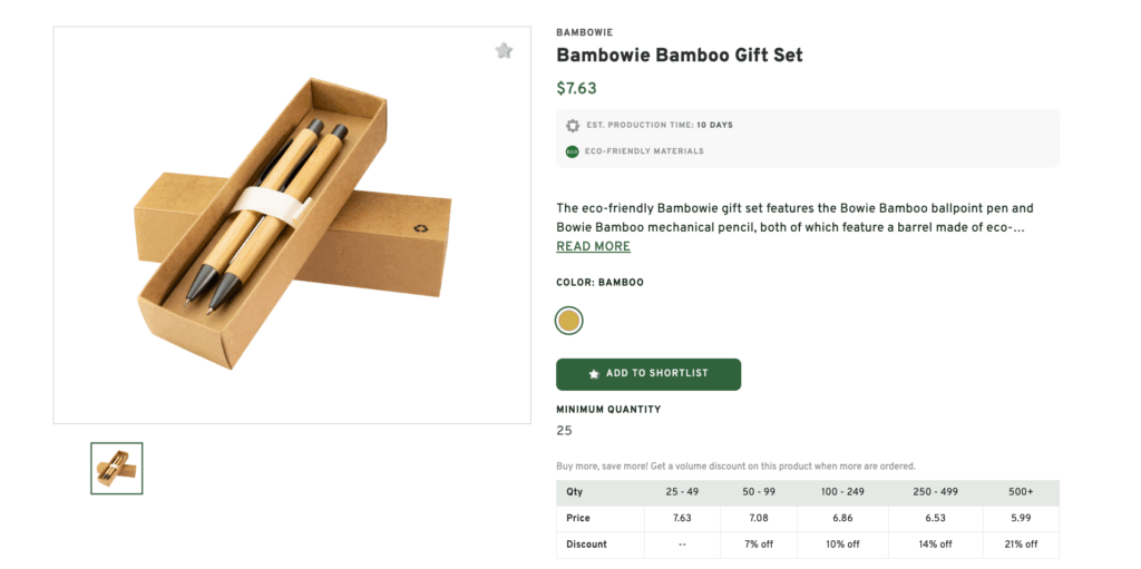 Bambowie Bamboo Gift Set