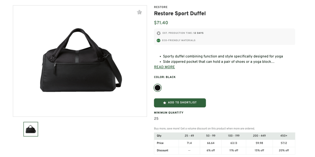 Restore Sport Duffel