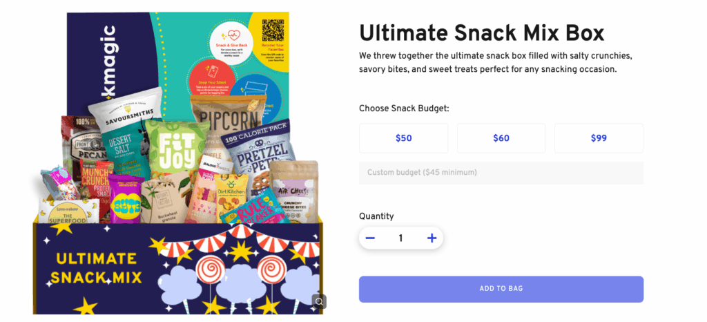 Snacks Appreciation Gift