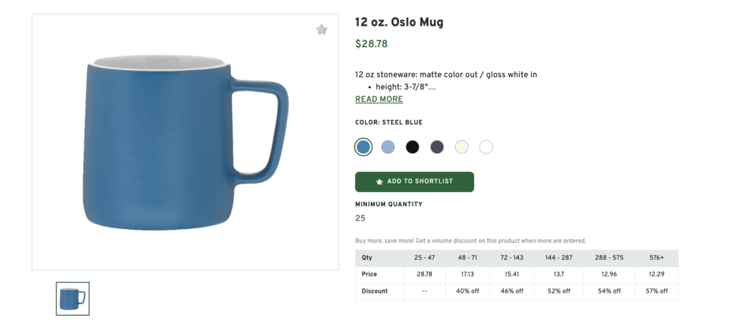 12 oz. Oslo Mug