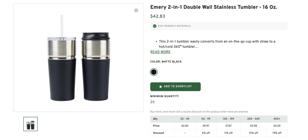 Stainless Steel Tumbler