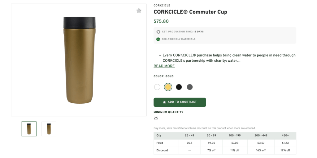 Corkcicle® 16oz Coffee Mug – Sleek Branded Holiday Drinkware