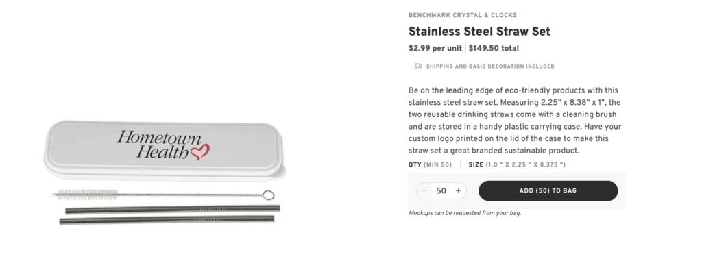 Stainless Steel Straw Set – Sustainable Gifting on Trend