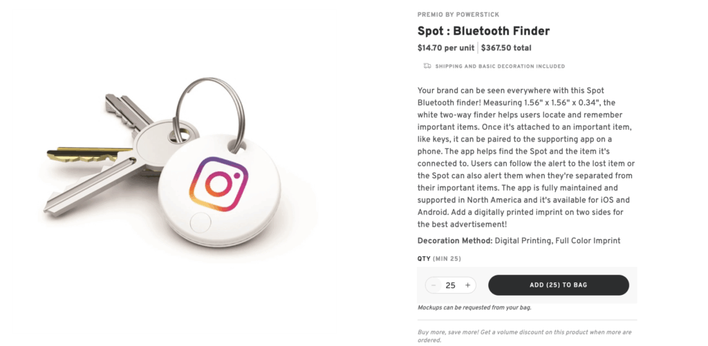 Bluetooth Tracker Key Finder – Innovative Tech Swag