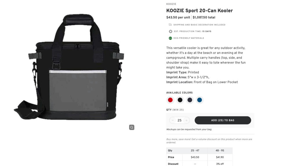 KOOZIE Sport 20-Can Kooler