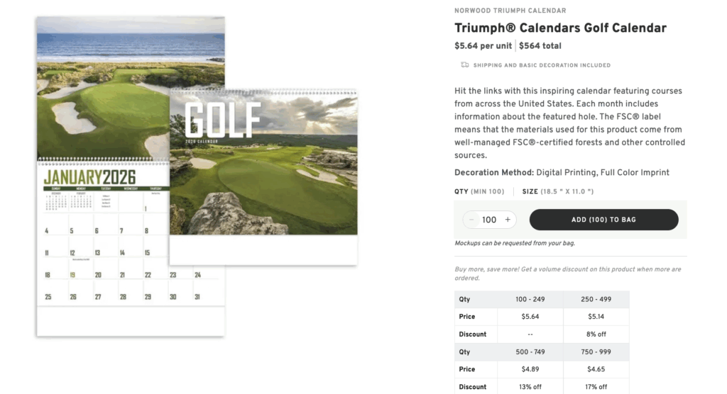 Customized Calendars