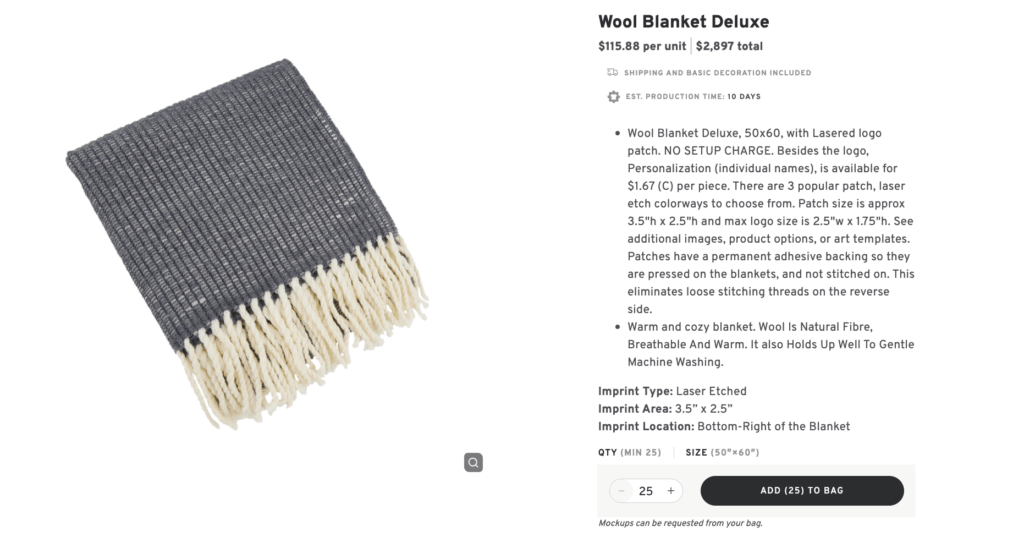 Wool Blanket Deluxe