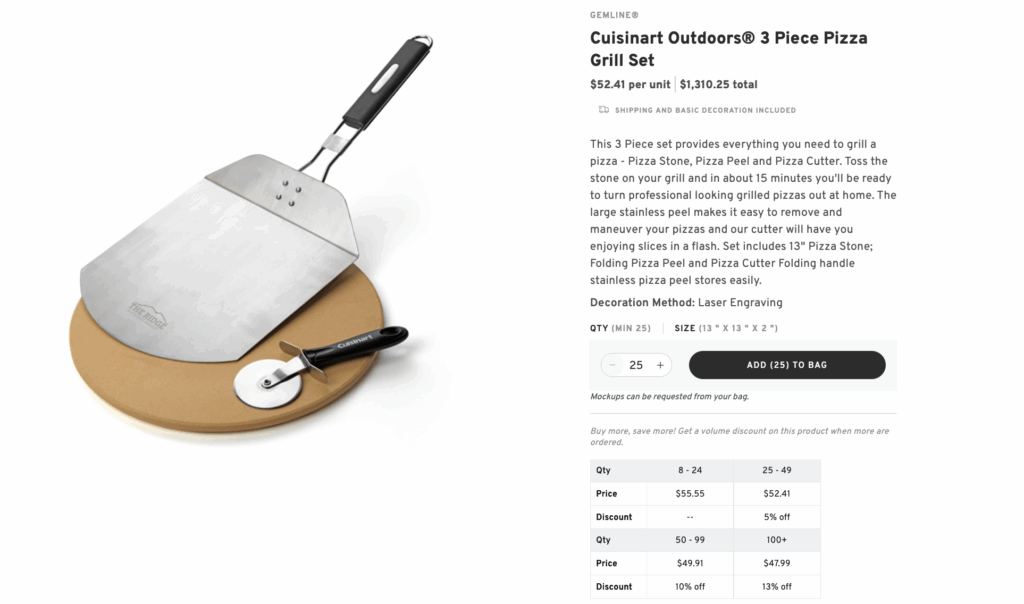 Personalized Grill Set