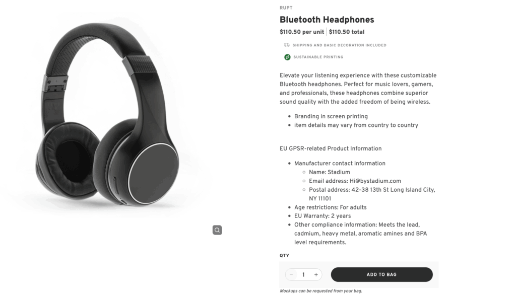Wrapsody Wireless Headphones