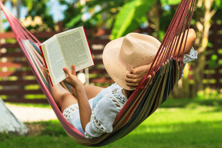 women relaxing in a hammock - one of the 20 Best Gifts Under $100