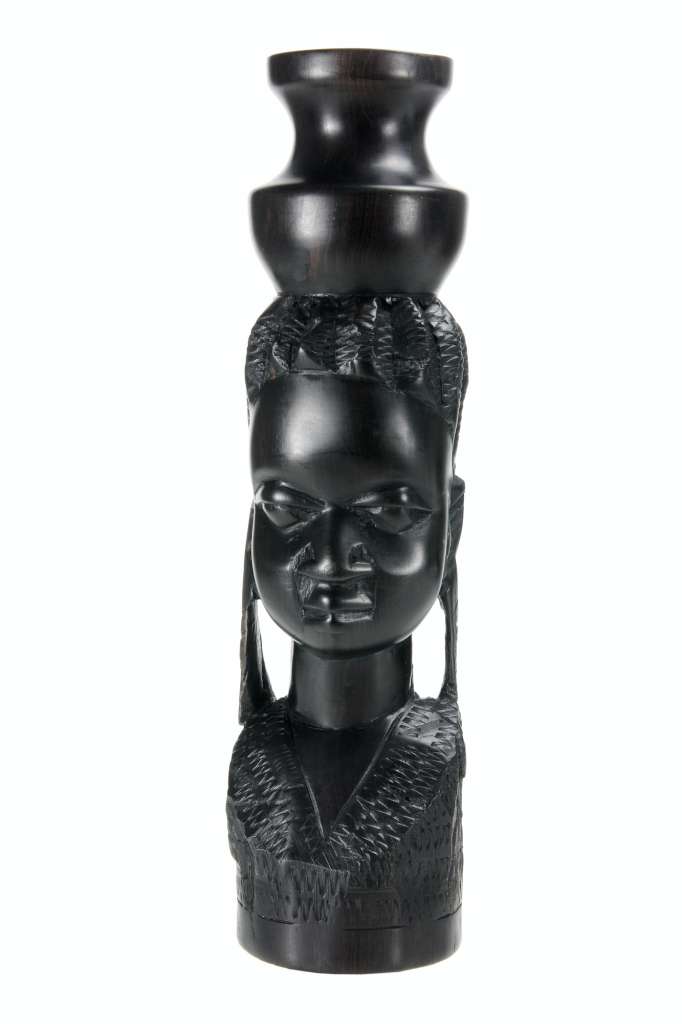 African Woman Carving