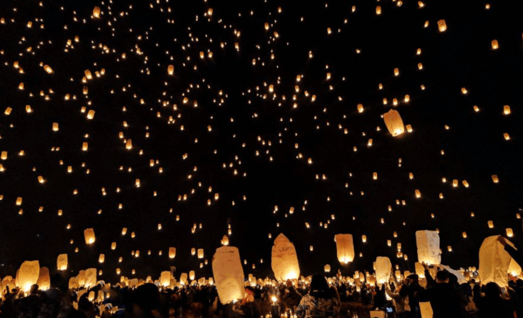 Lanterns are a fun Diwali celebration idea