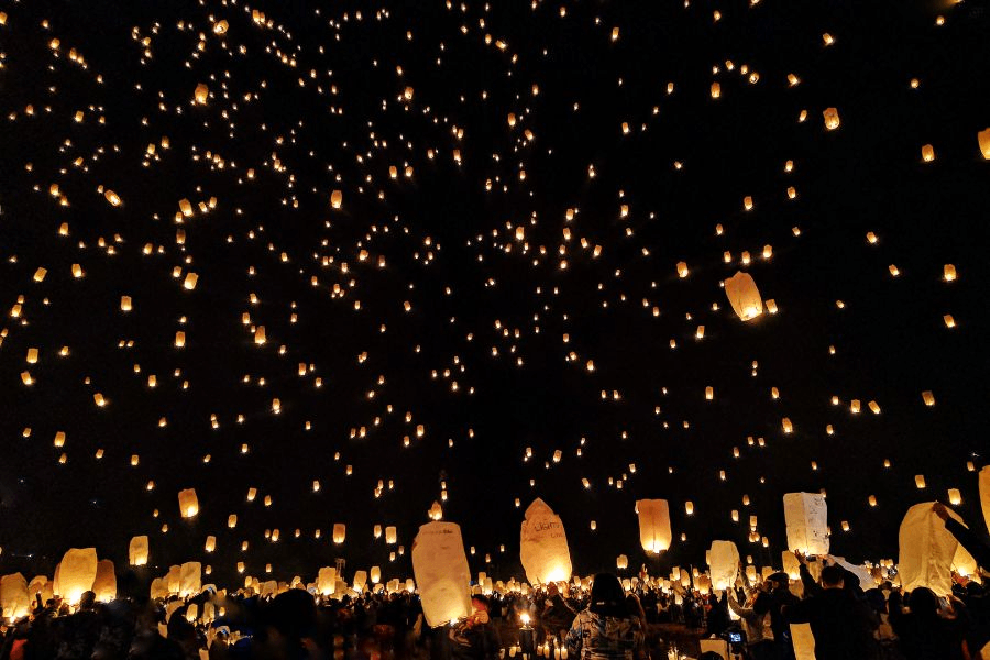 Lanterns are a fun Diwali celebration idea