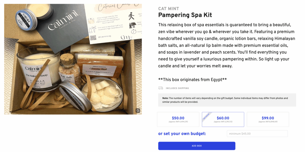 Spa Gift Basket: Best Housekeeper Gift