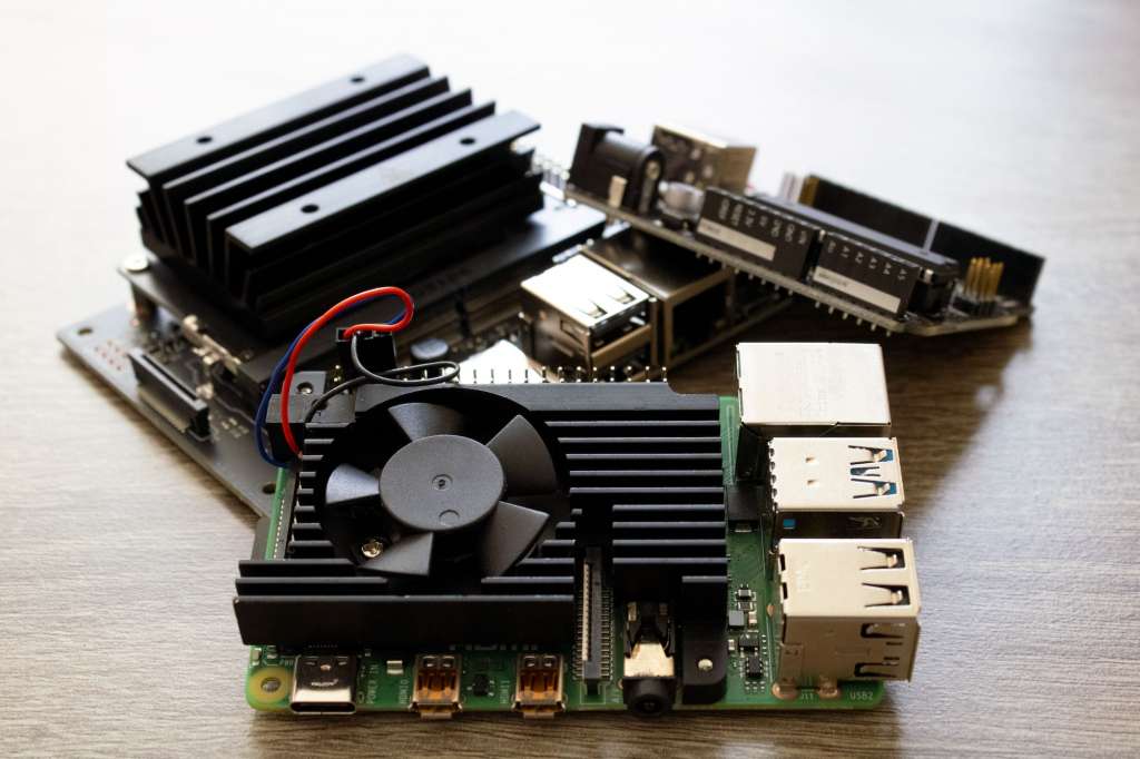 Of electrical engineering programming microcomputers - raspberry Pi 4B w Heatsink Nvidia Jetson nano